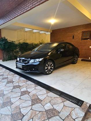 HONDA CIVIC 2.0 LXR 16V FLEX 4P AUTOMÁTICO